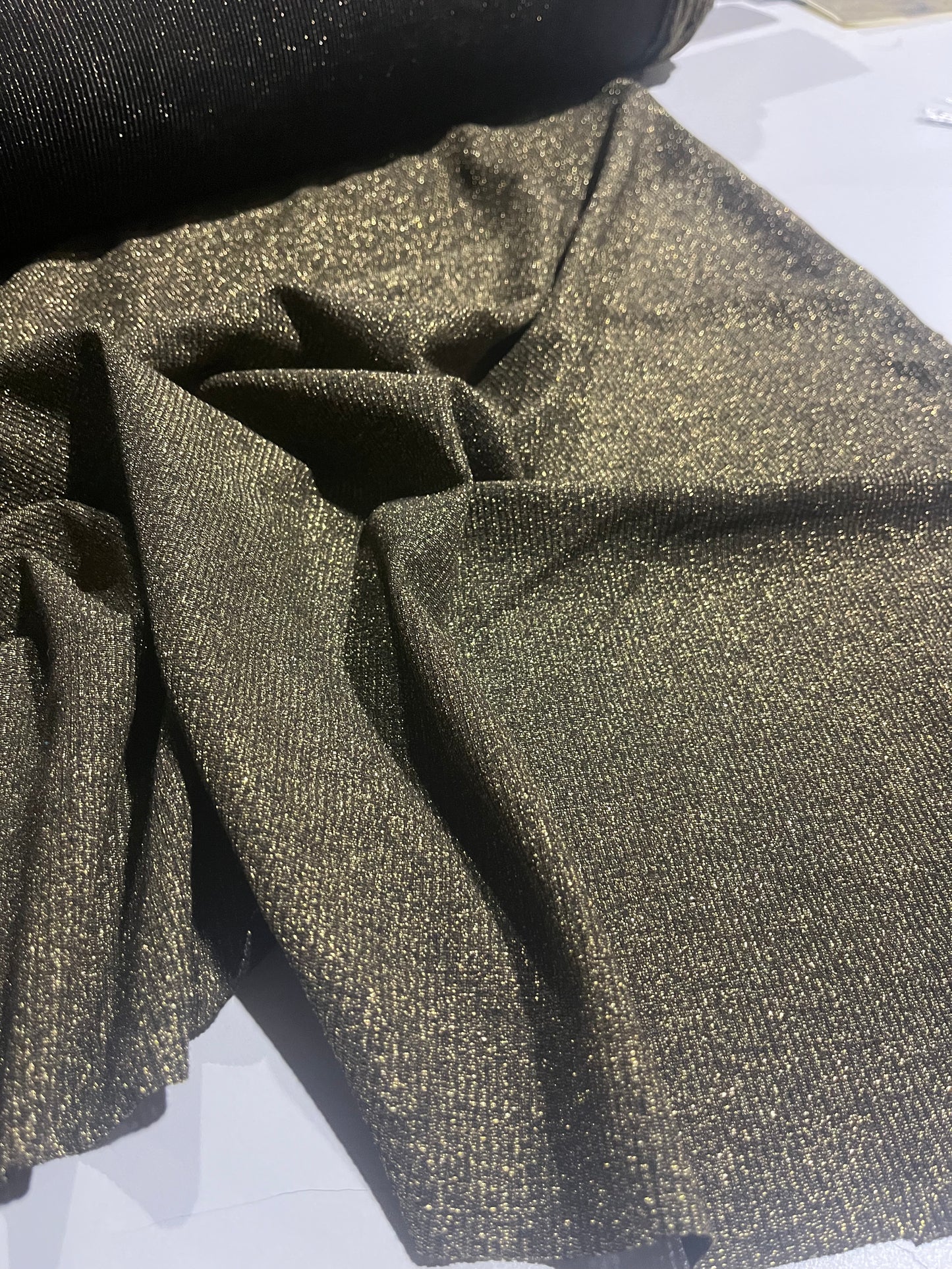 BRIAN 002 viscose lurex jersey gold