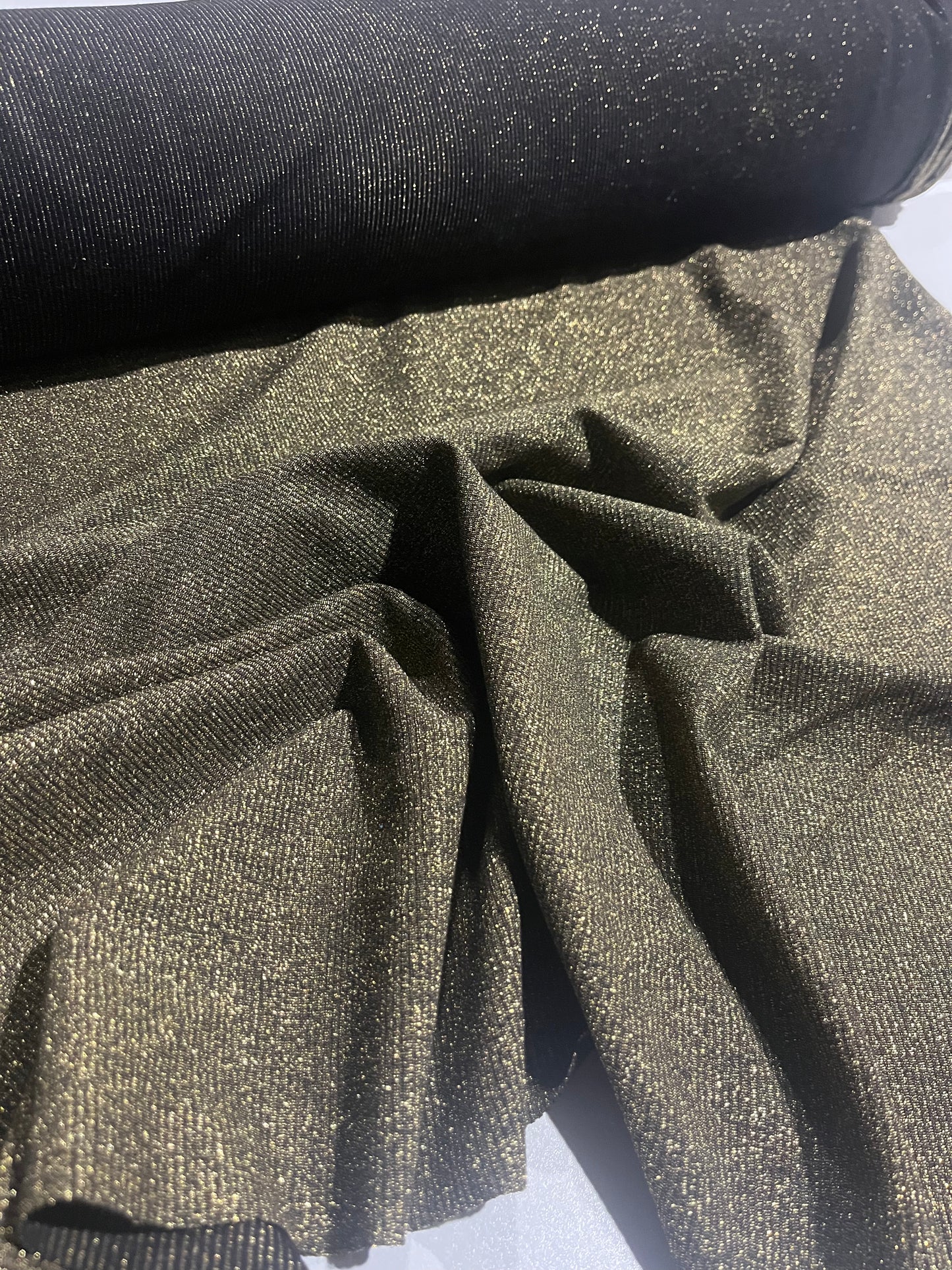 BRIAN 002 viscose lurex jersey gold