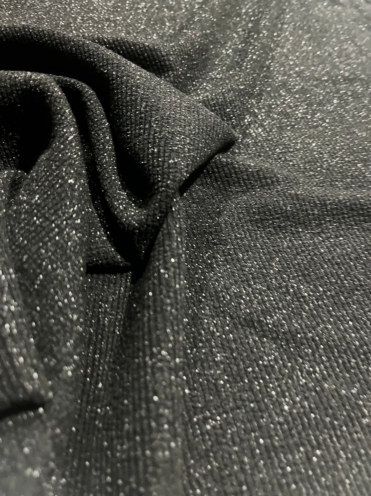 BRIAN 003 viscose lurex jersey black