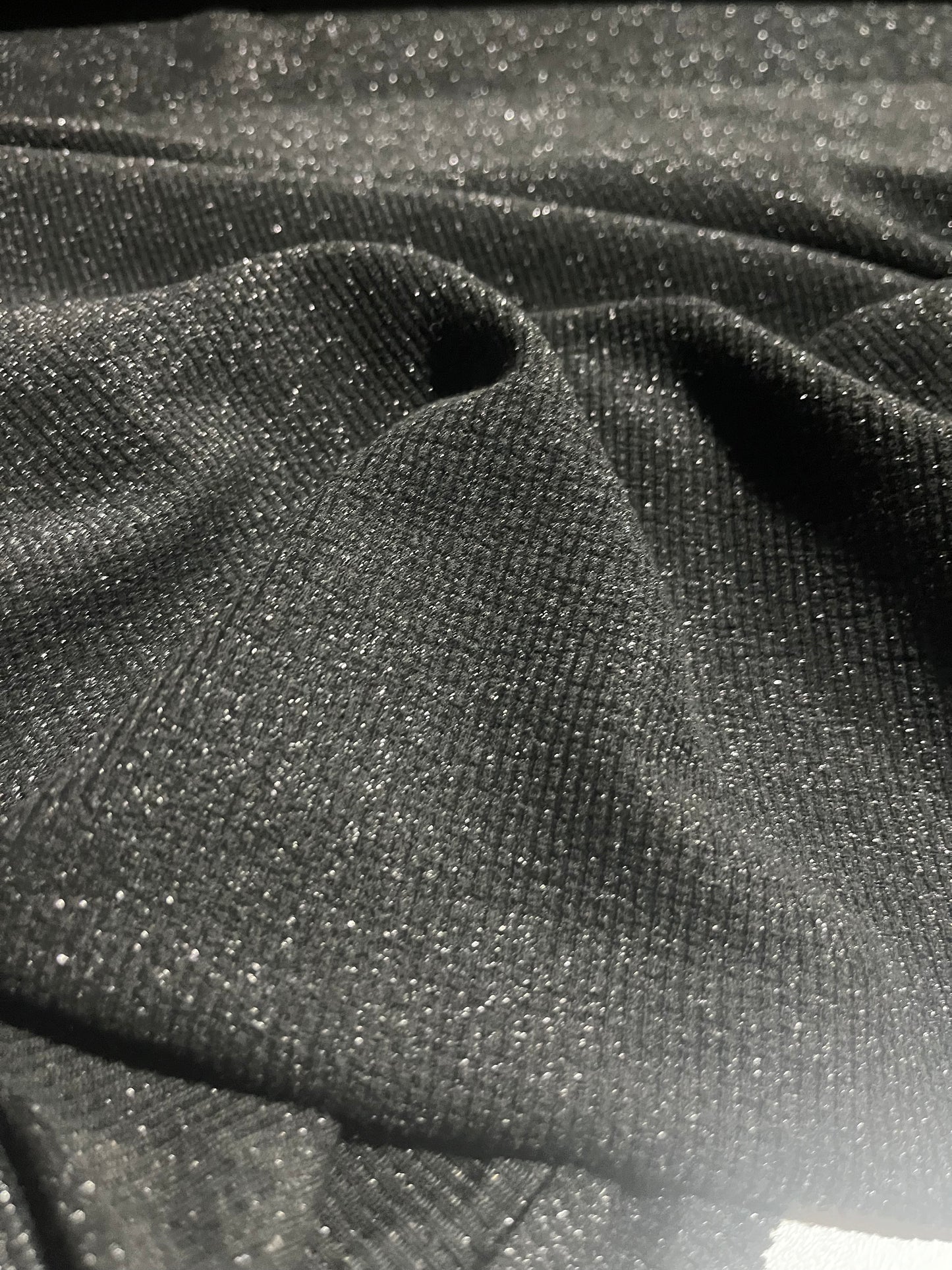 BRIAN 003 viscose lurex jersey black