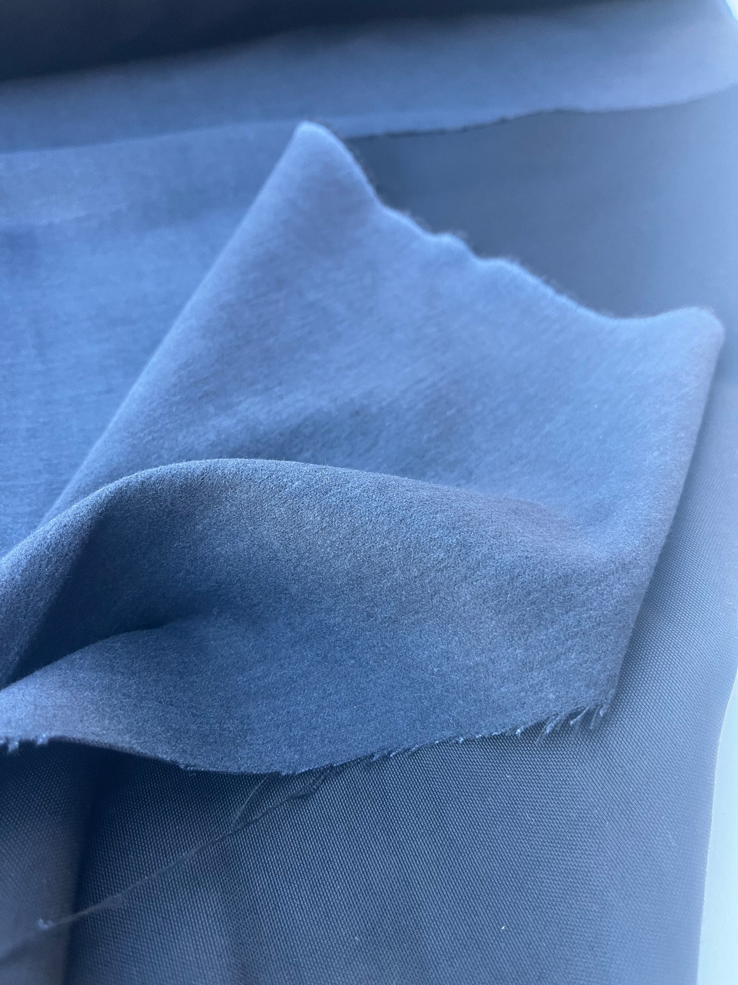 DONDP 1040 double face coat fabric grey/blue