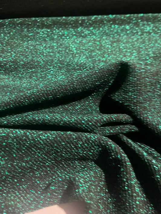 BRIAN 004 viscose lurex jersey green