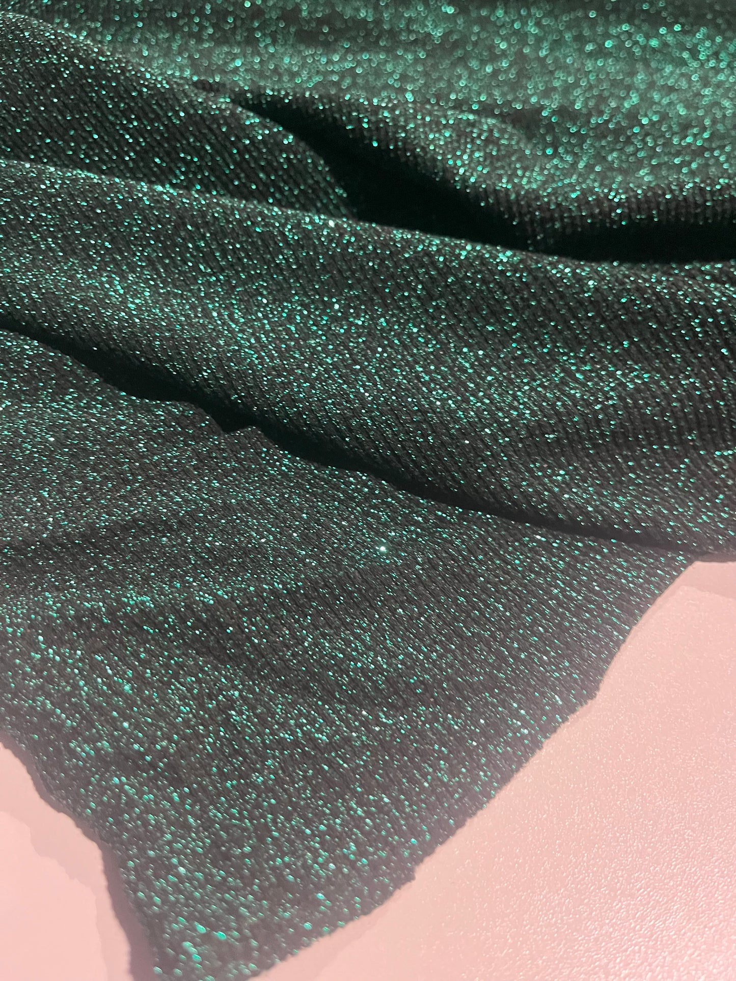 BRIAN 004 viscose lurex jersey green