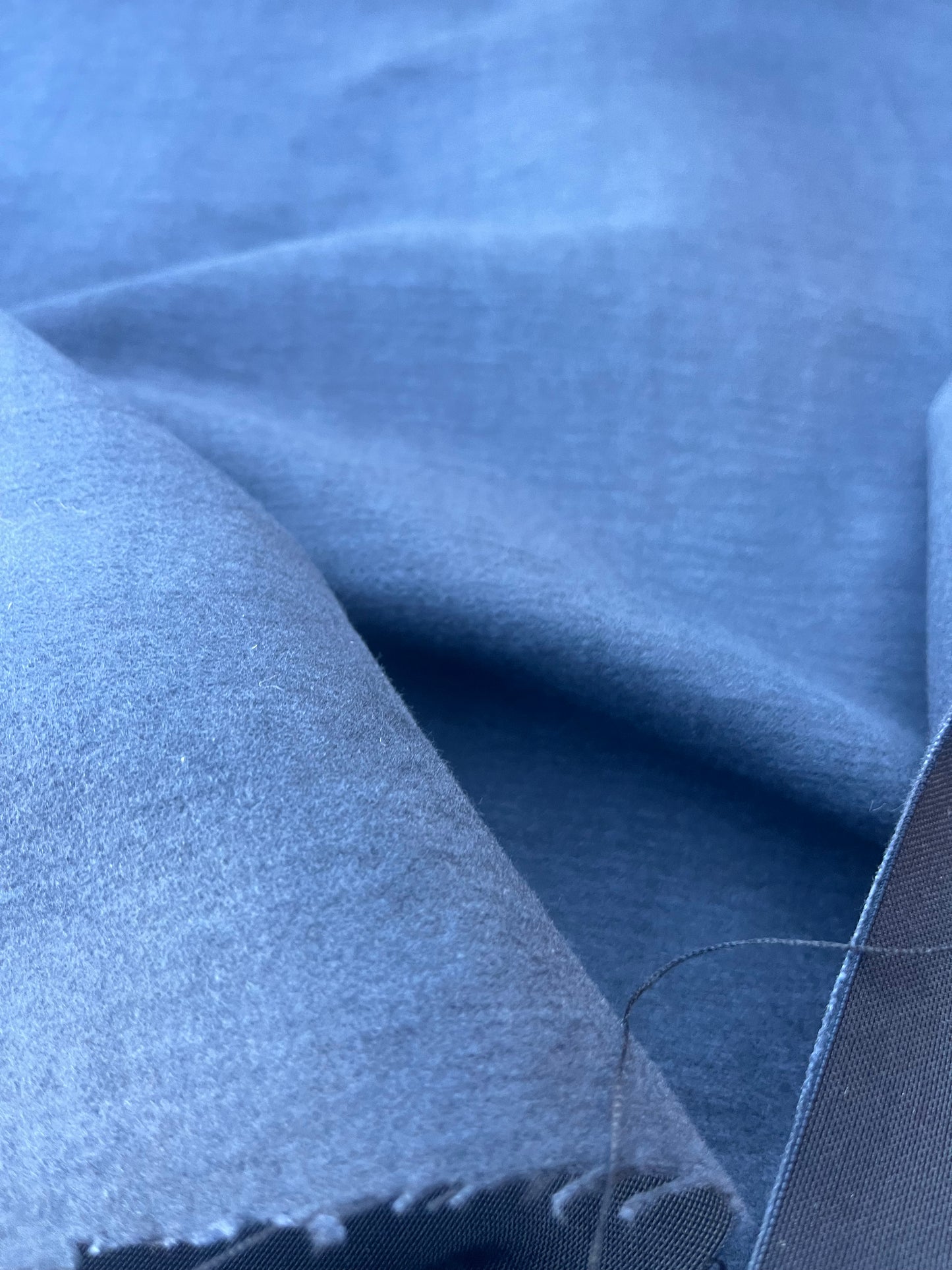 DONDP 1040 double face coat fabric grey/blue