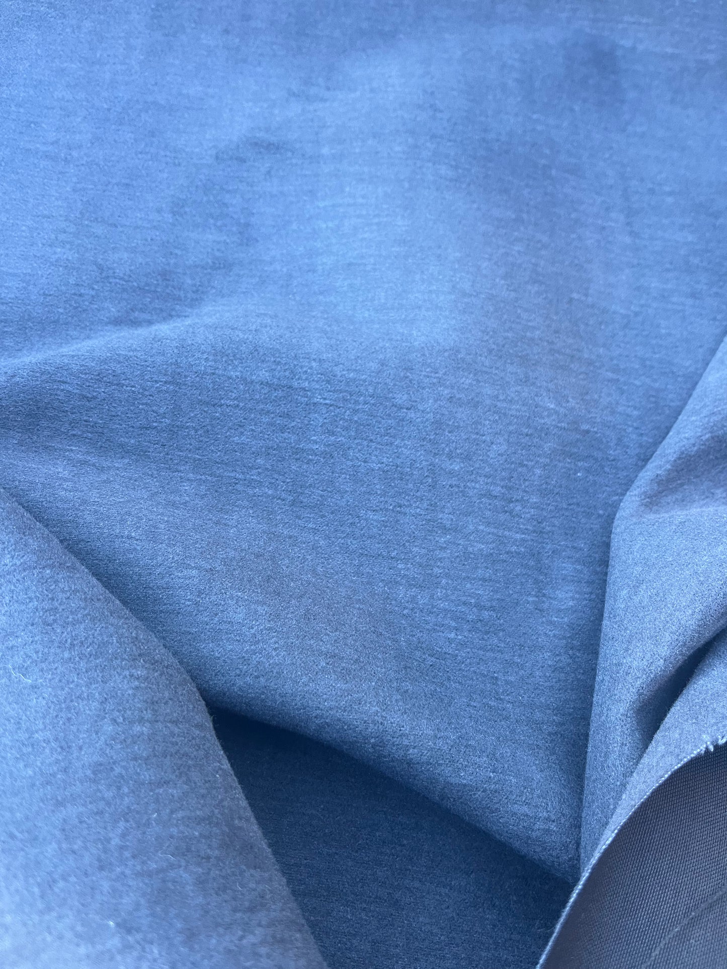 DONDP 1040 double face coat fabric grey/blue