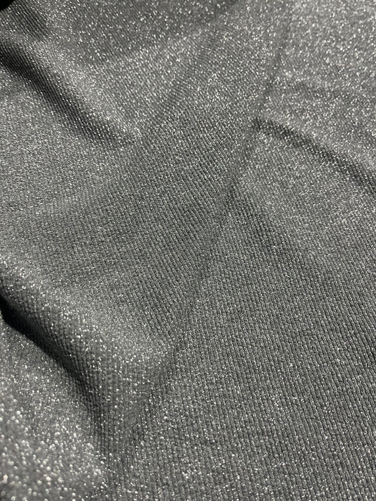 BRIAN 005 viscose lurex jersey light grey