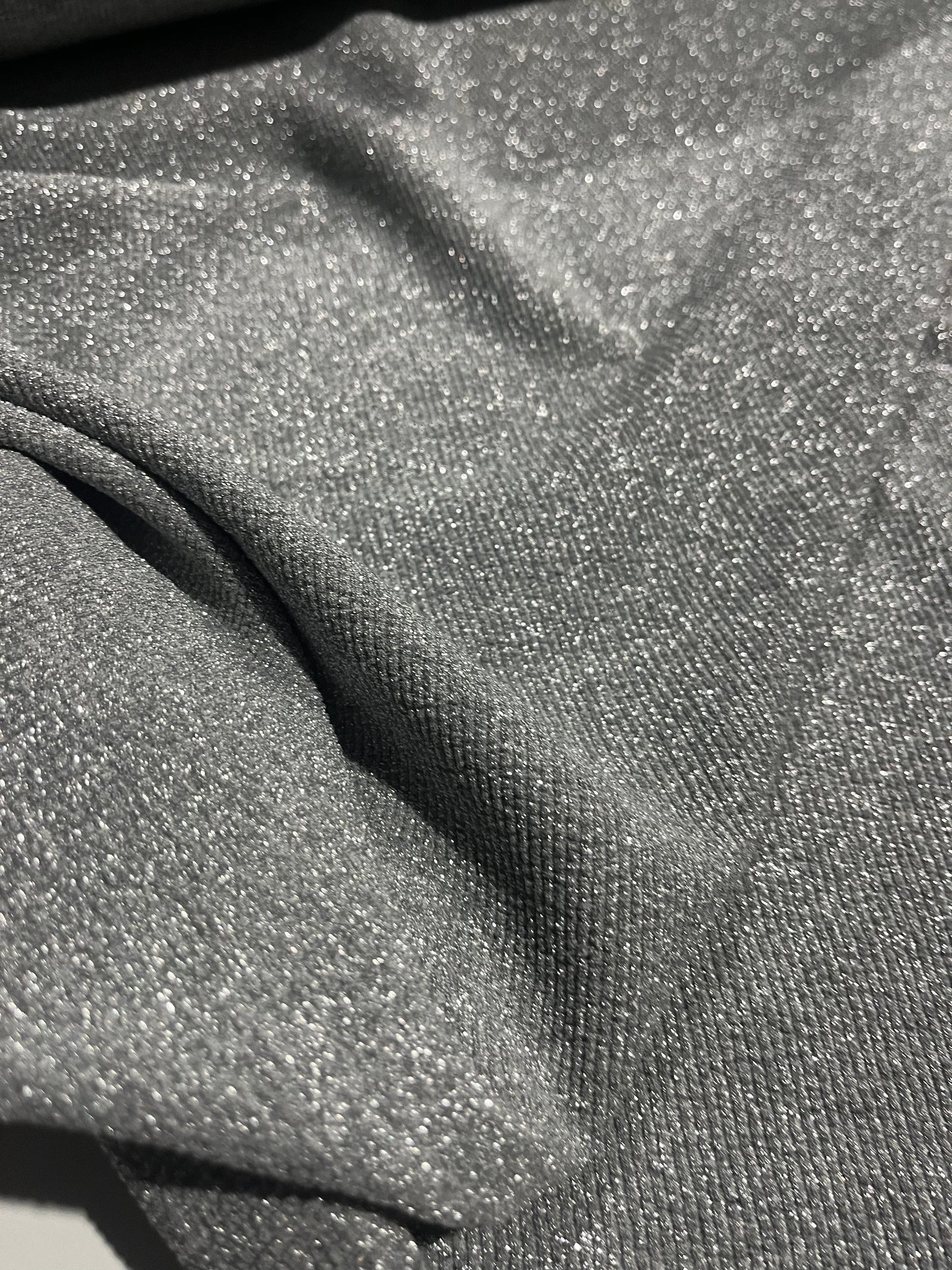 BRIAN 005 viscose lurex jersey light grey