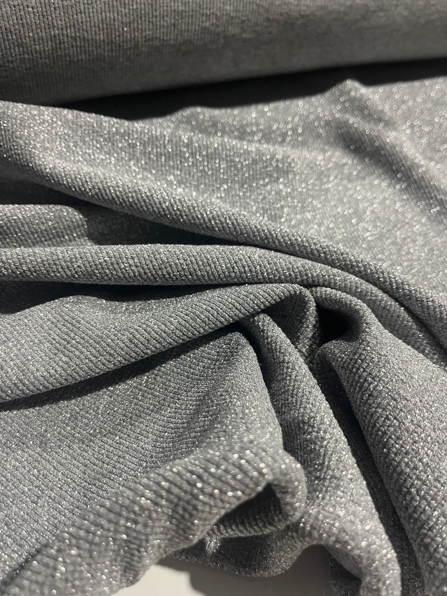 BRIAN 005 viscose lurex jersey light grey