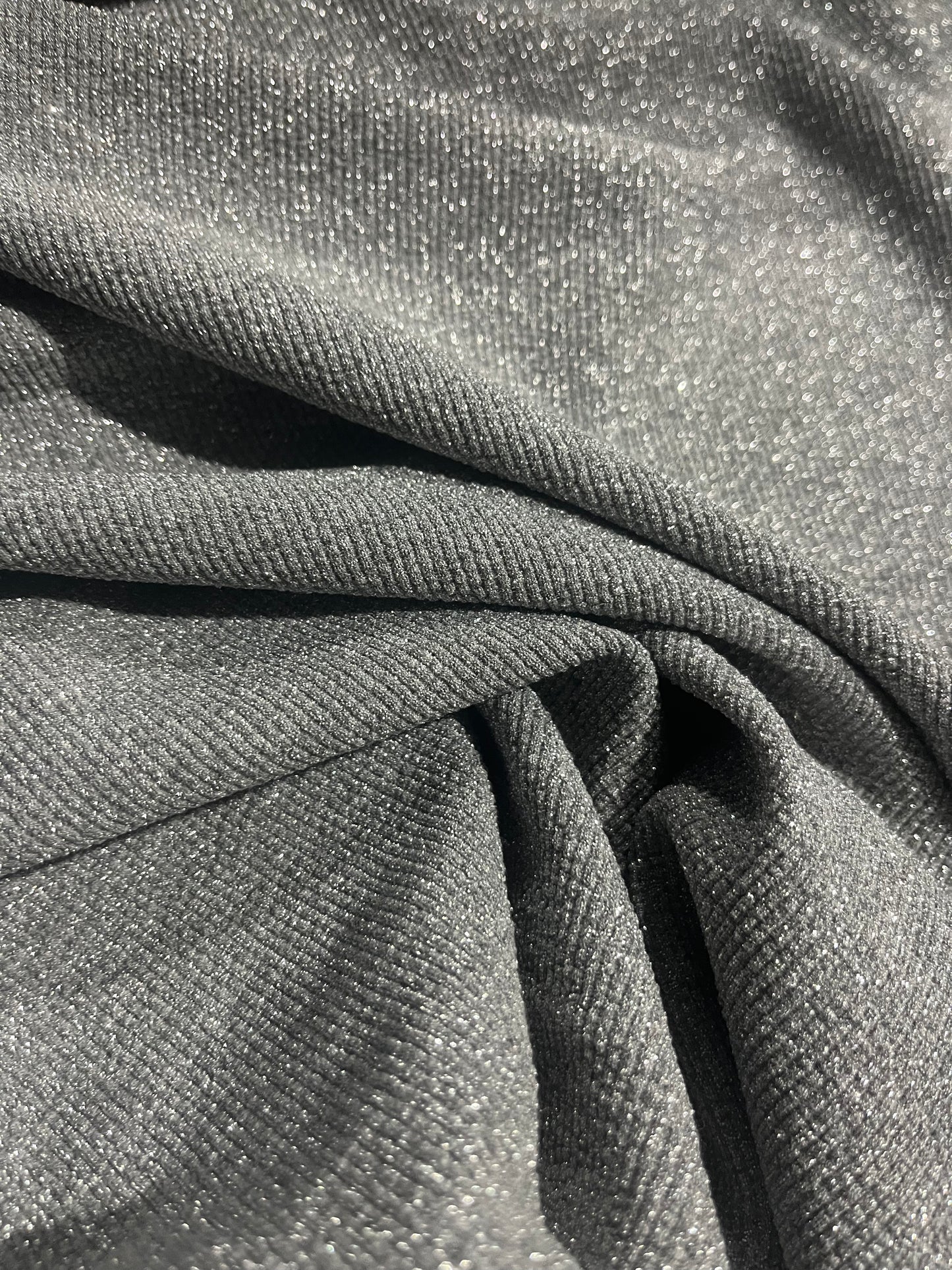 BRIAN 005 viscose lurex jersey light grey