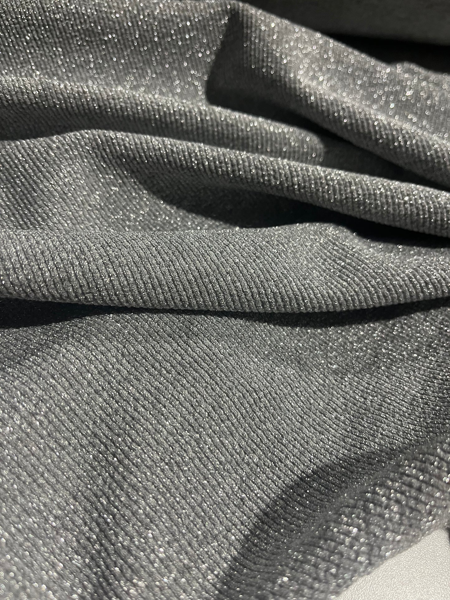 BRIAN 005 viscose lurex jersey light grey