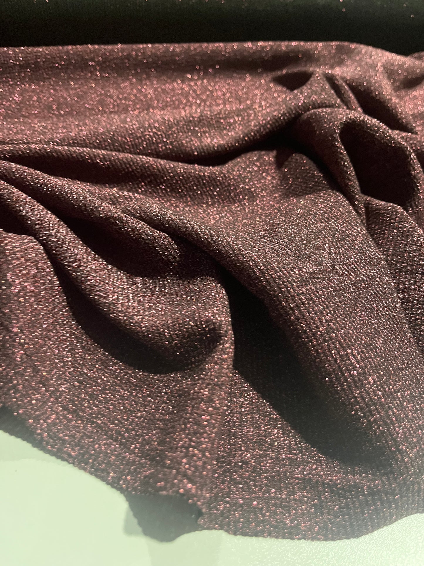 BRIAN 006 viscose lurex jersey wine