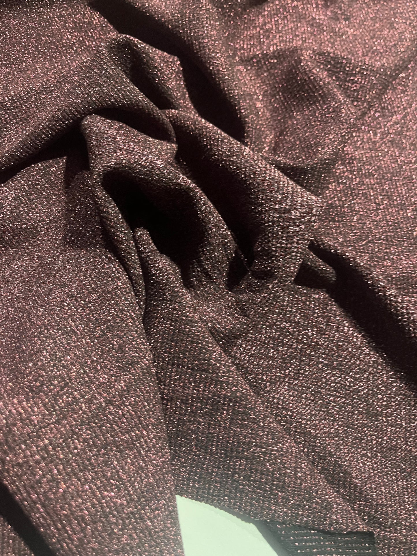 BRIAN 006 viscose lurex jersey wine