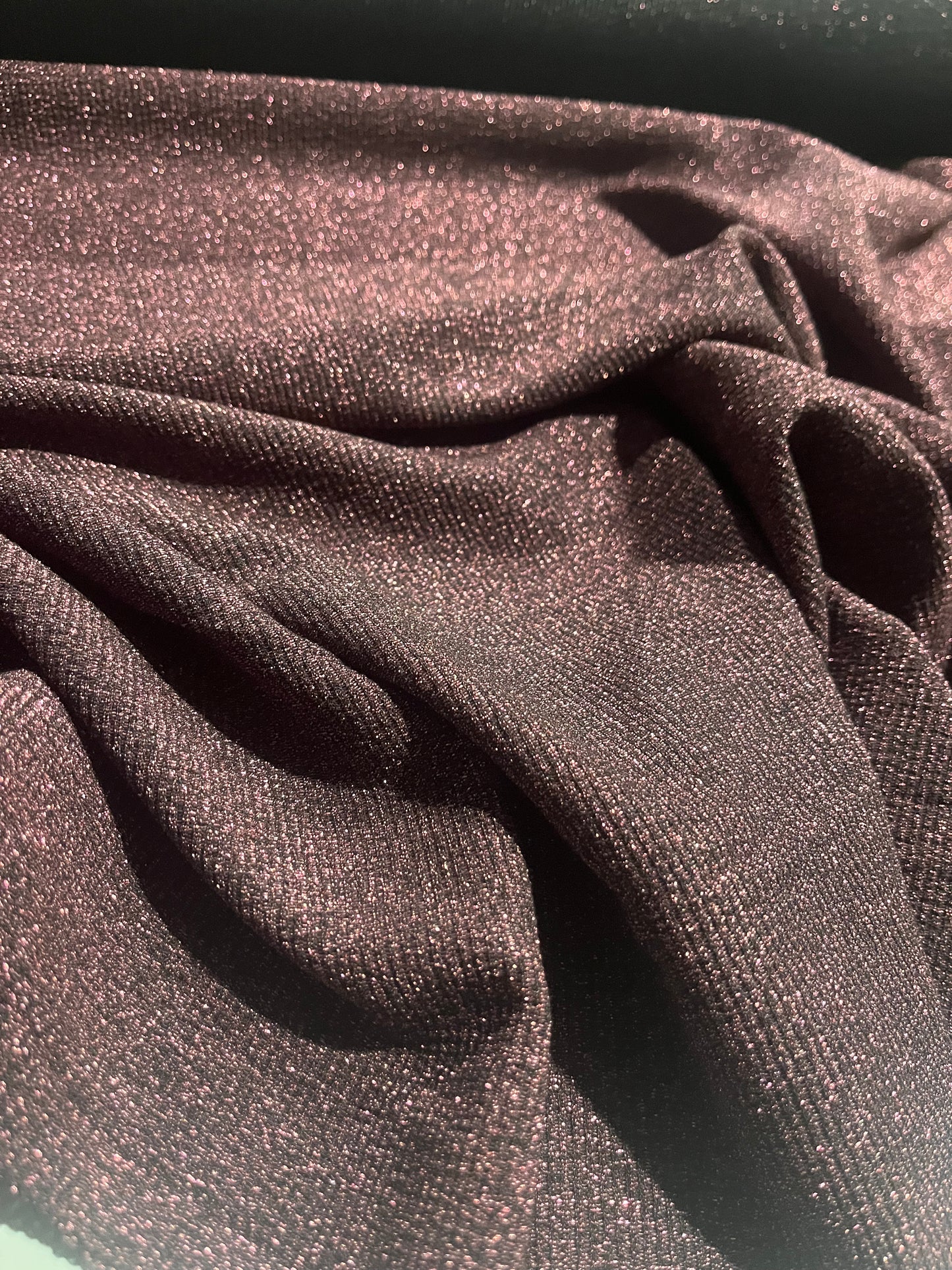 BRIAN 006 viscose lurex jersey wine