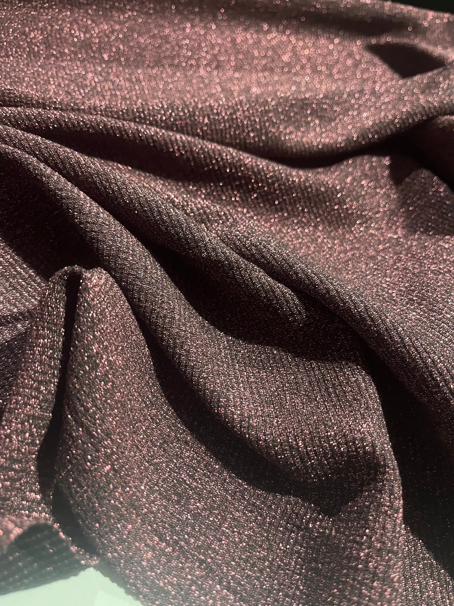 BRIAN 006 viscose lurex jersey wine