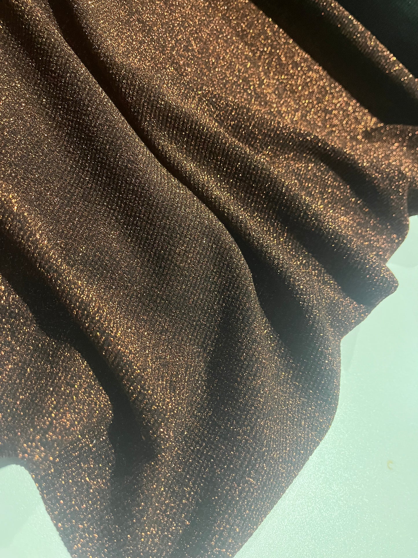 BRIAN 008 viscose lurex copper