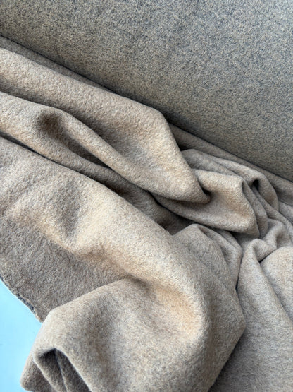 PC MOE 028 camel heavy boiled wool