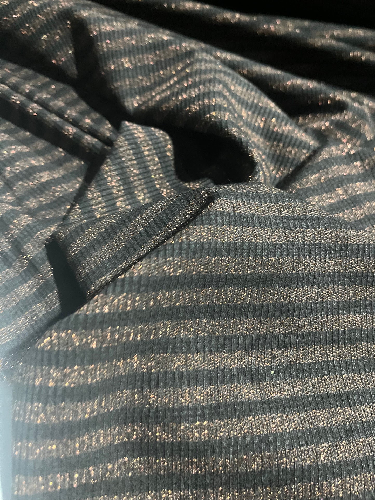 BRIAN 009 jersey rib stripe 2/1 with lurex