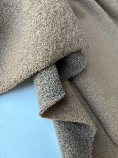 PC MOE 028 camel heavy boiled wool