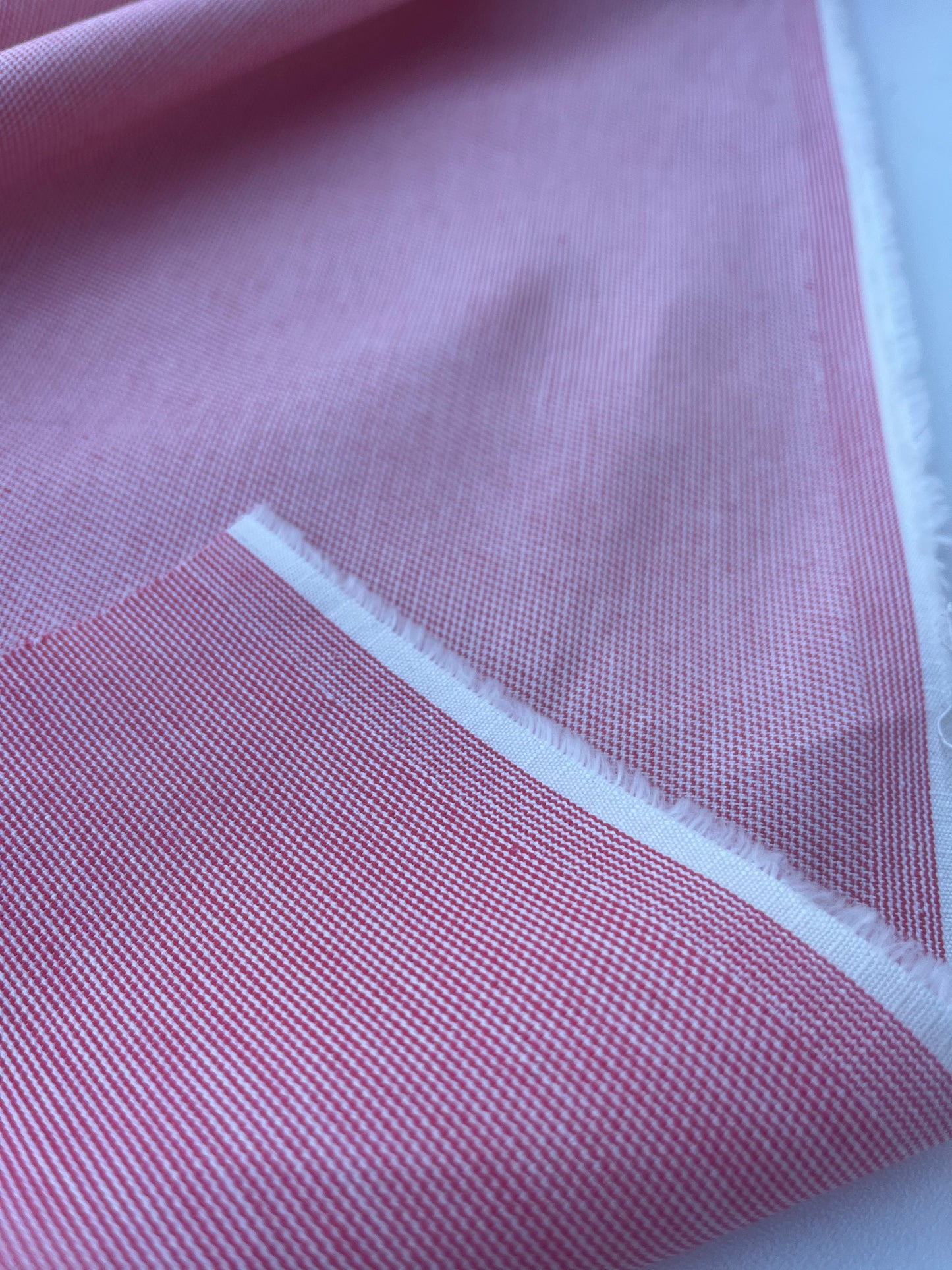 DONDP 1060 cotton stretch check red/white