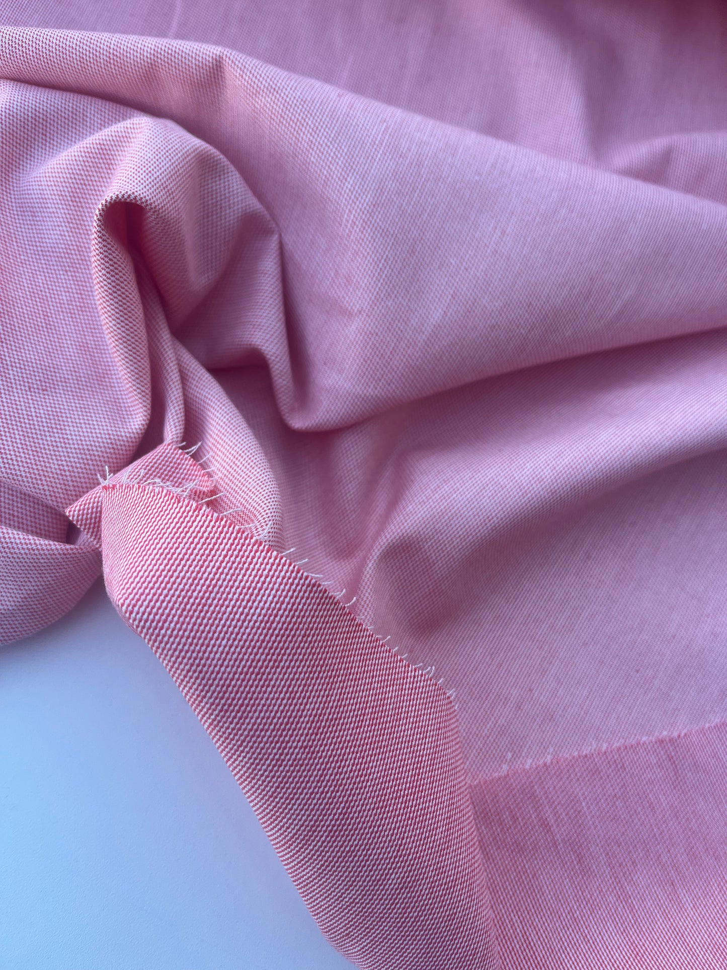 DONDP 1060 cotton stretch check red/white