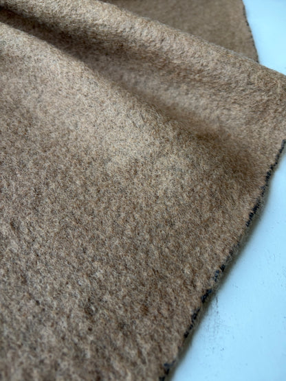 PC MOE 028 camel heavy boiled wool