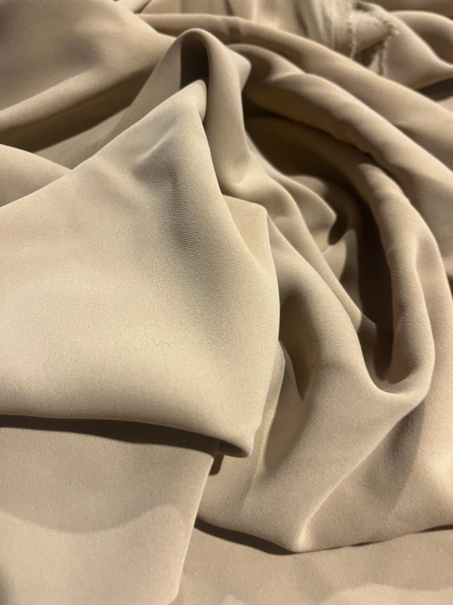 BRIAN 010 camel stretch poly viscose