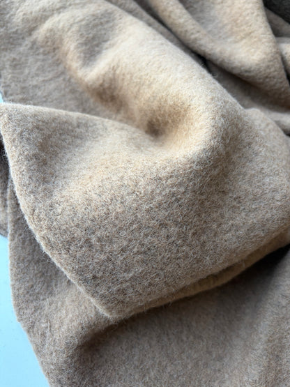 PC MOE 028 camel heavy boiled wool