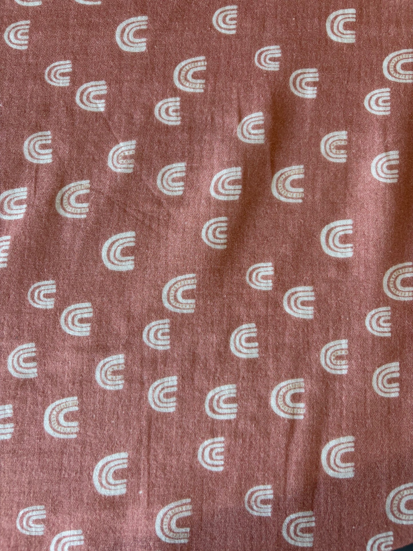 JOS 015 washed double gaze print old pink