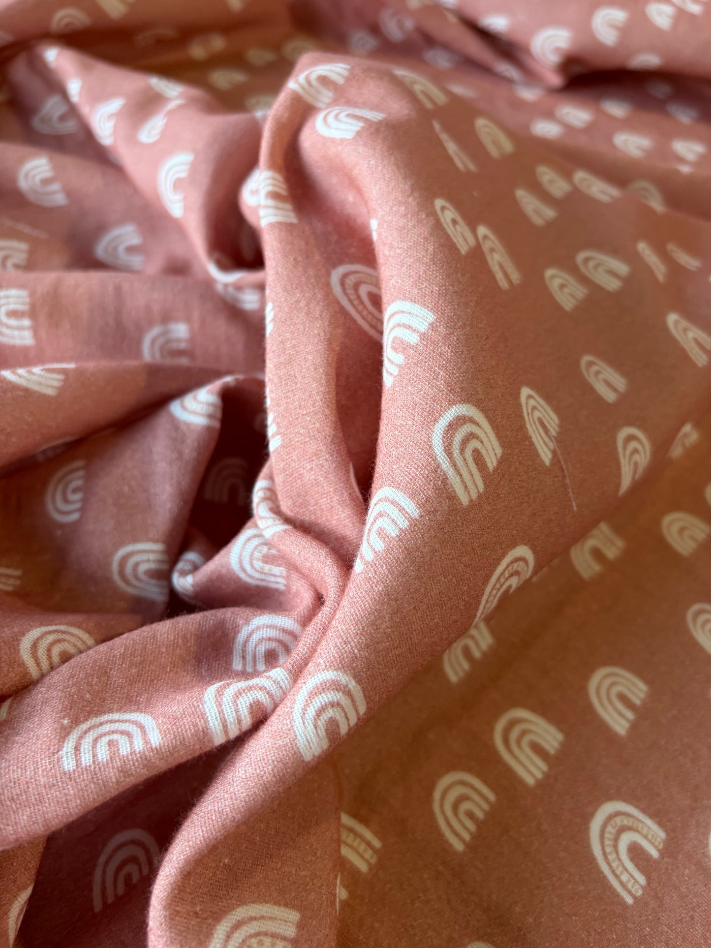 JOS 015 washed double gaze print old pink