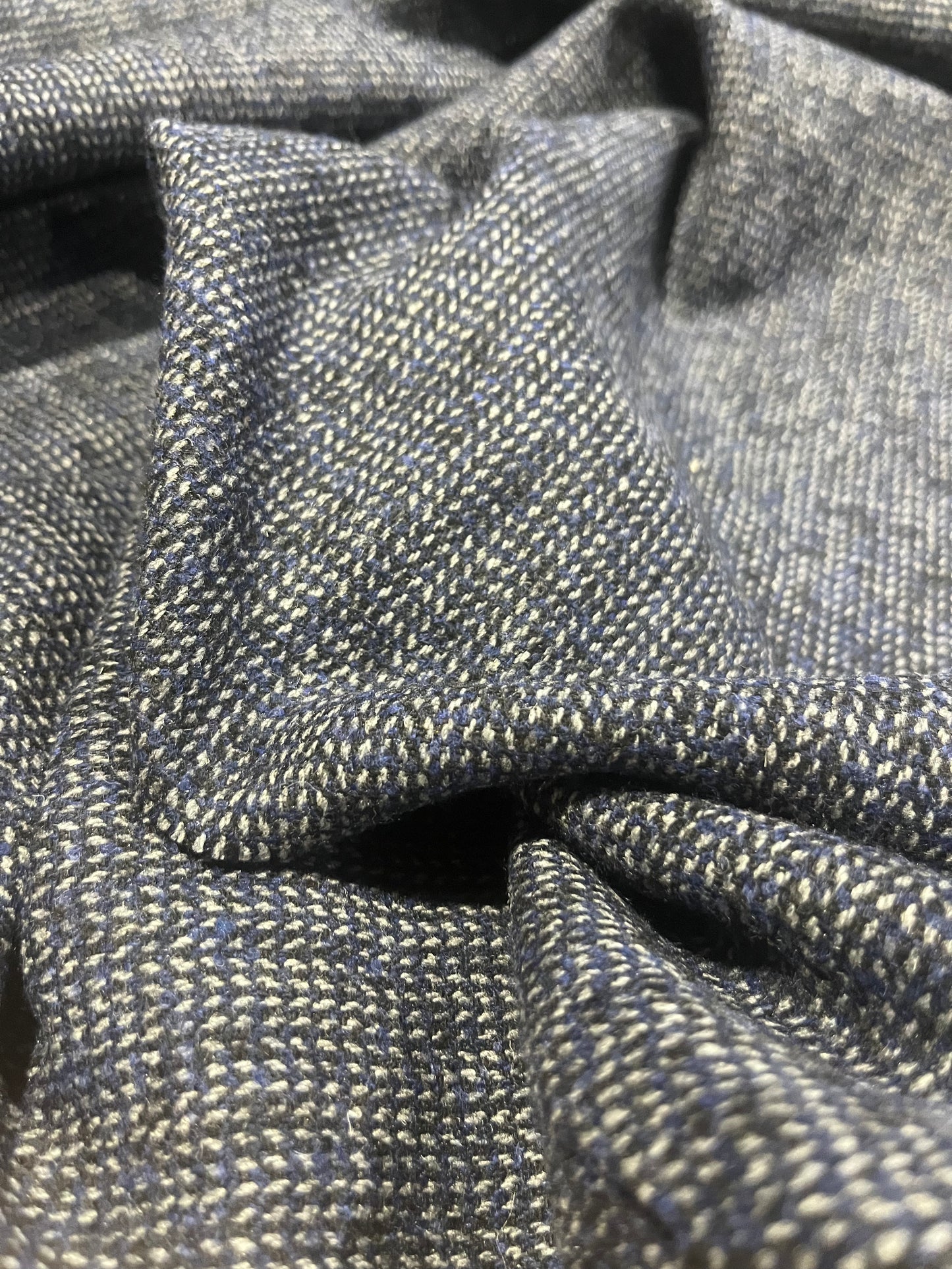 G00 Wooly 349 wool tweed blue