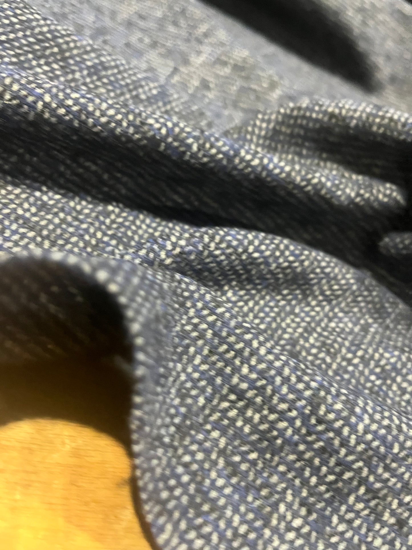 G00 Wooly 349 wool tweed blue