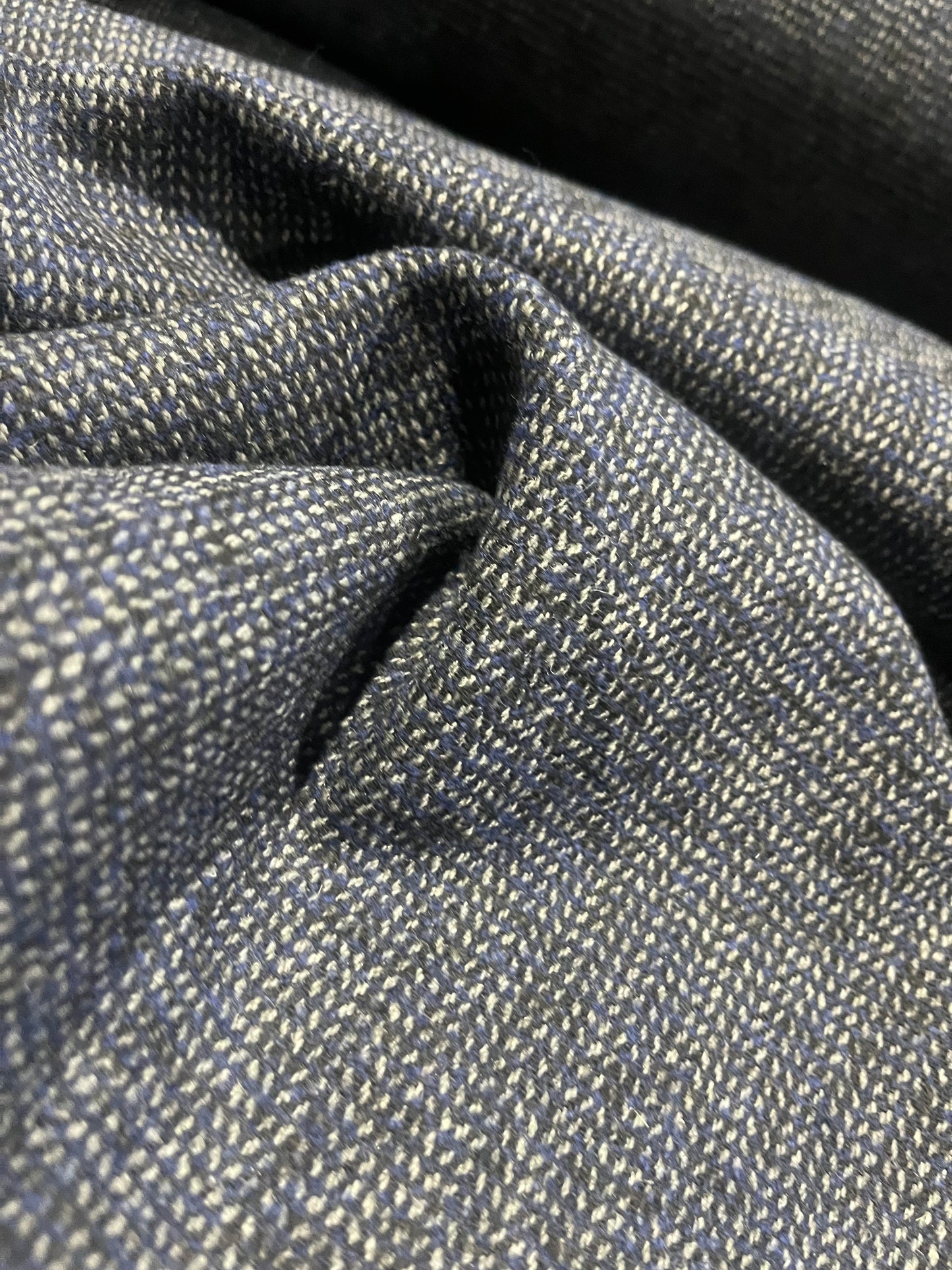 G00 Wooly 349 wool tweed blue