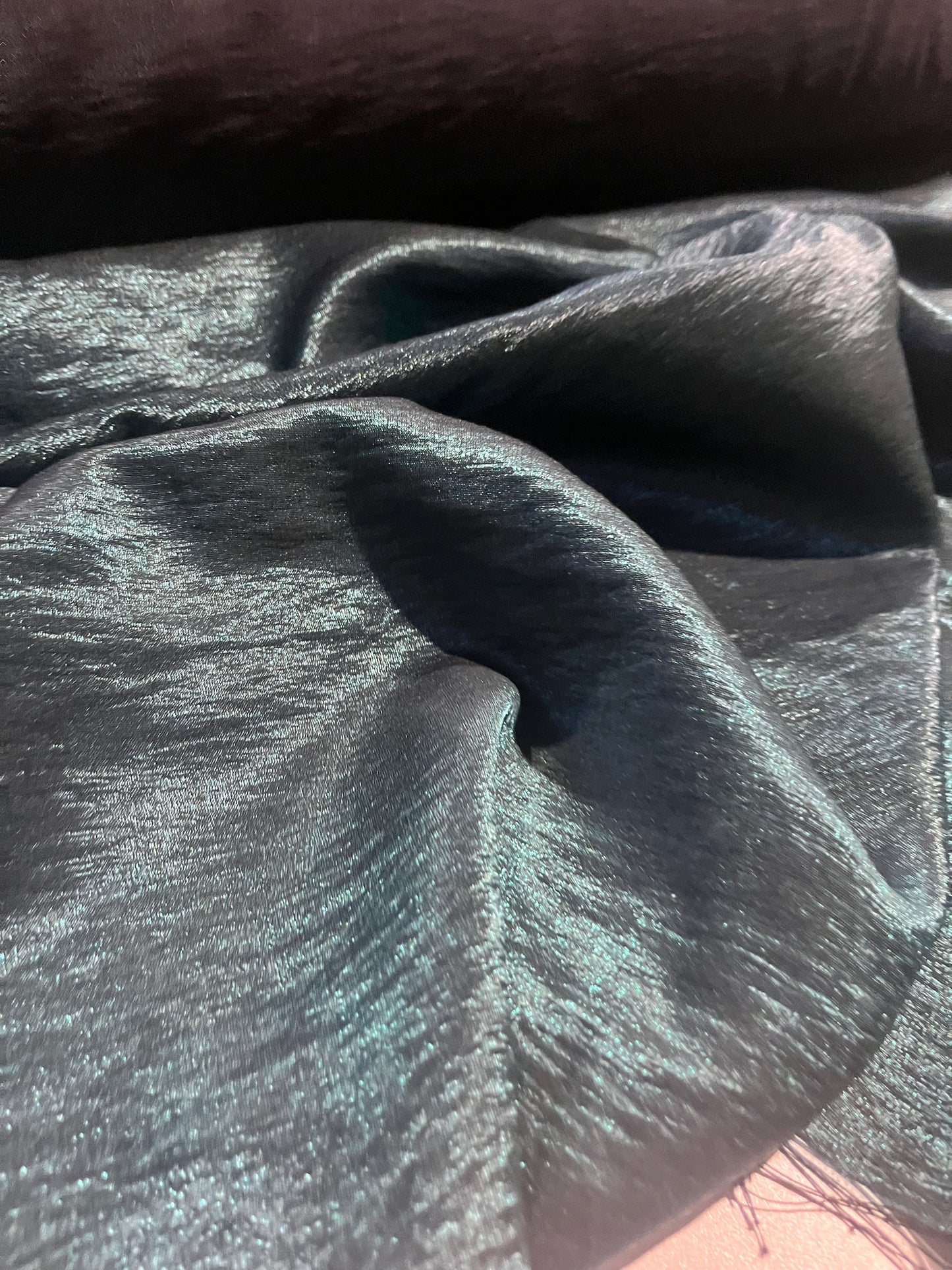 BRIAN 015 heavy sparking satin stretch with cotton