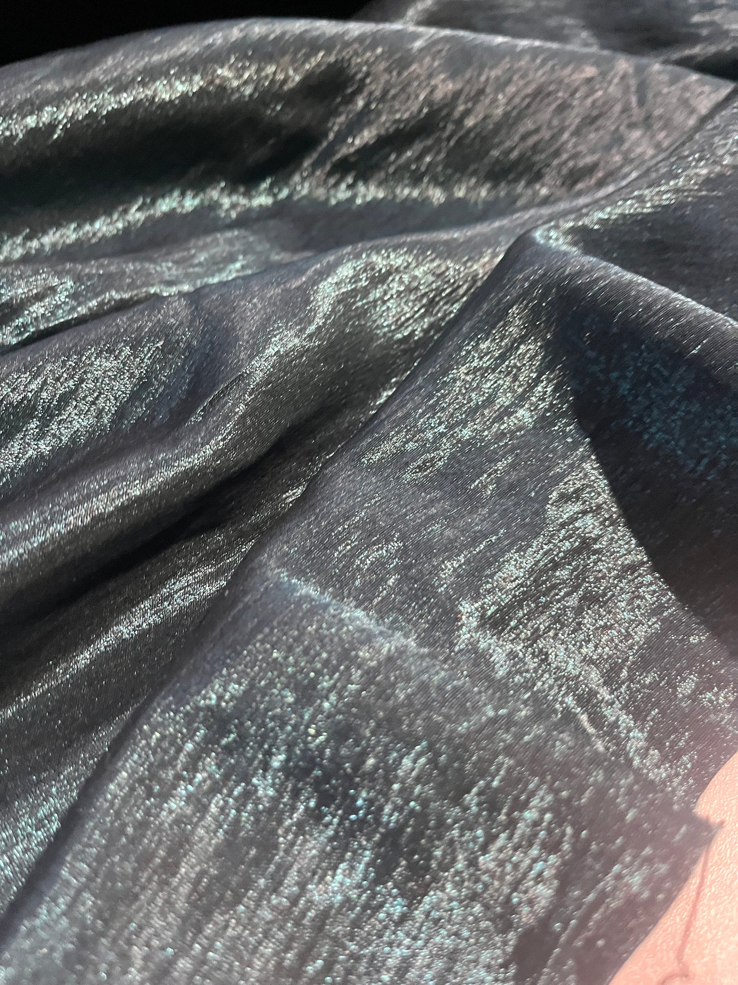 BRIAN 015 heavy sparking satin stretch with cotton