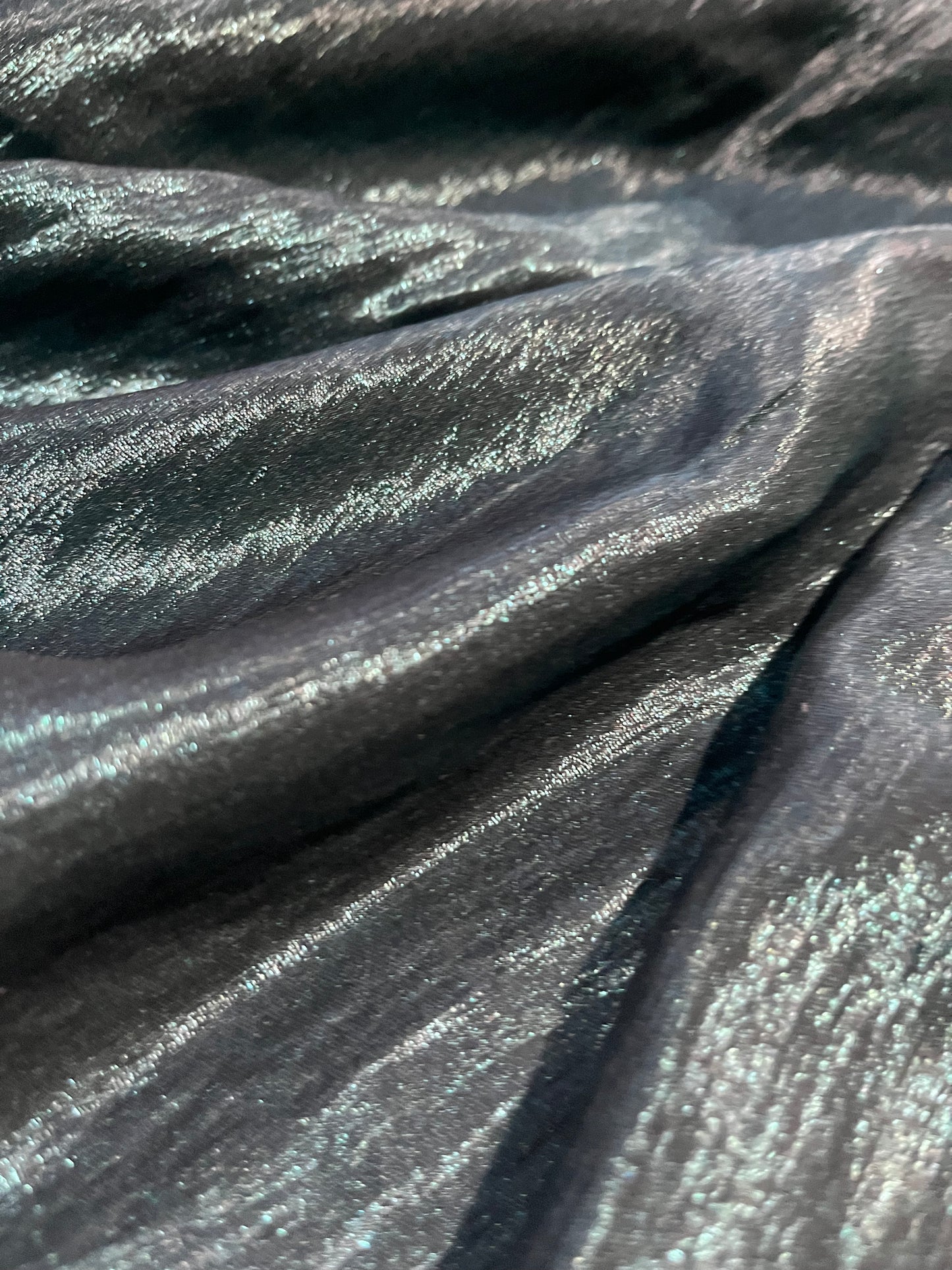 BRIAN 015 heavy sparking satin stretch with cotton