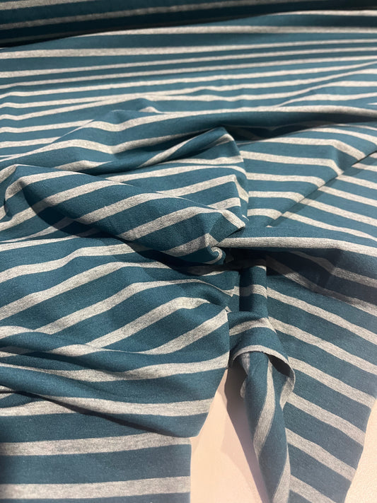 BRIAN 016 viscose jersey stripes