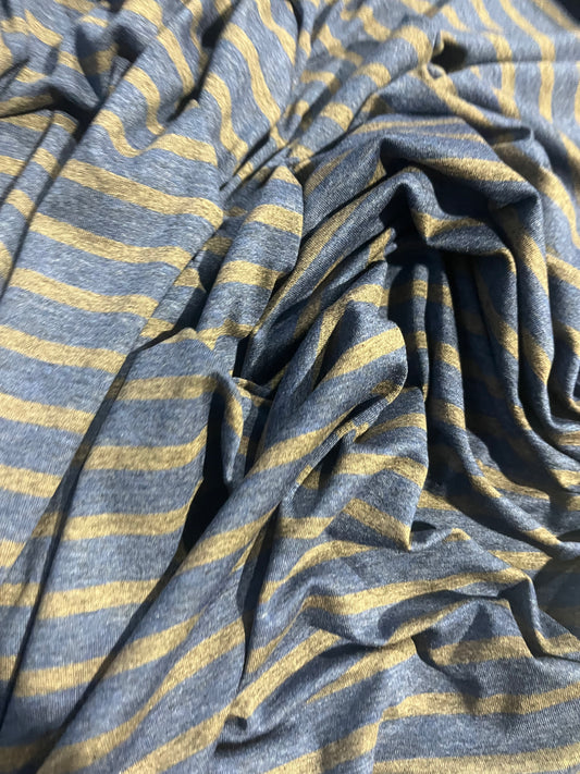 BRIAN 017 viscose jersey stripes