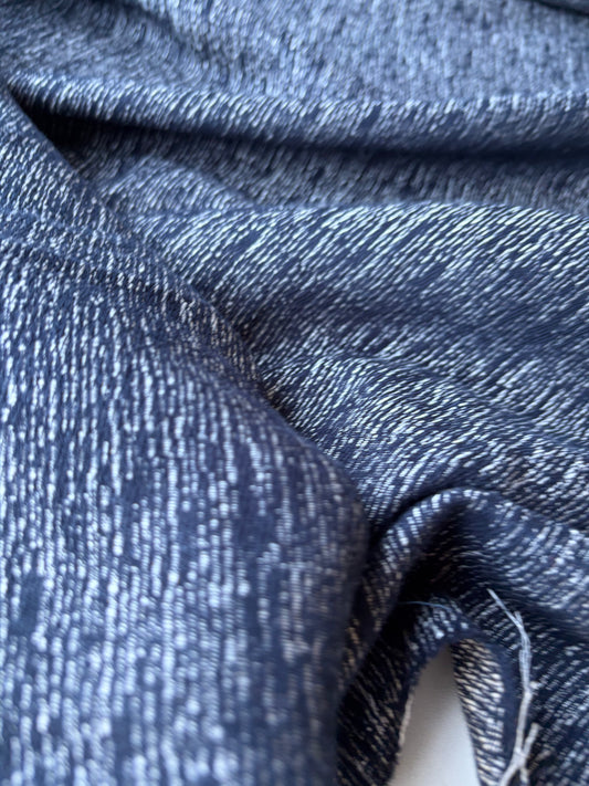 MOE 035 navy fantasy jeans fabric