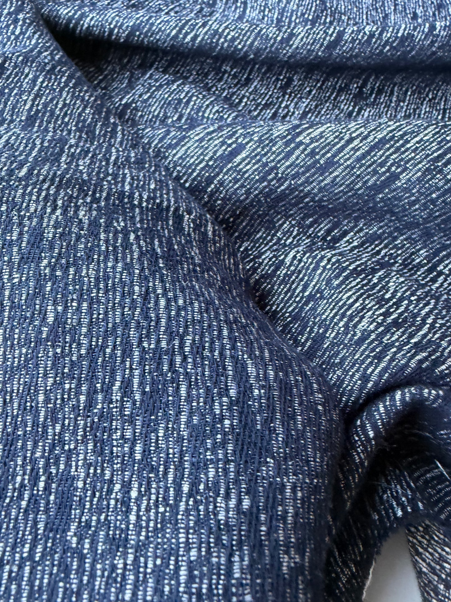 MOE 035 navy fantasy jeans fabric