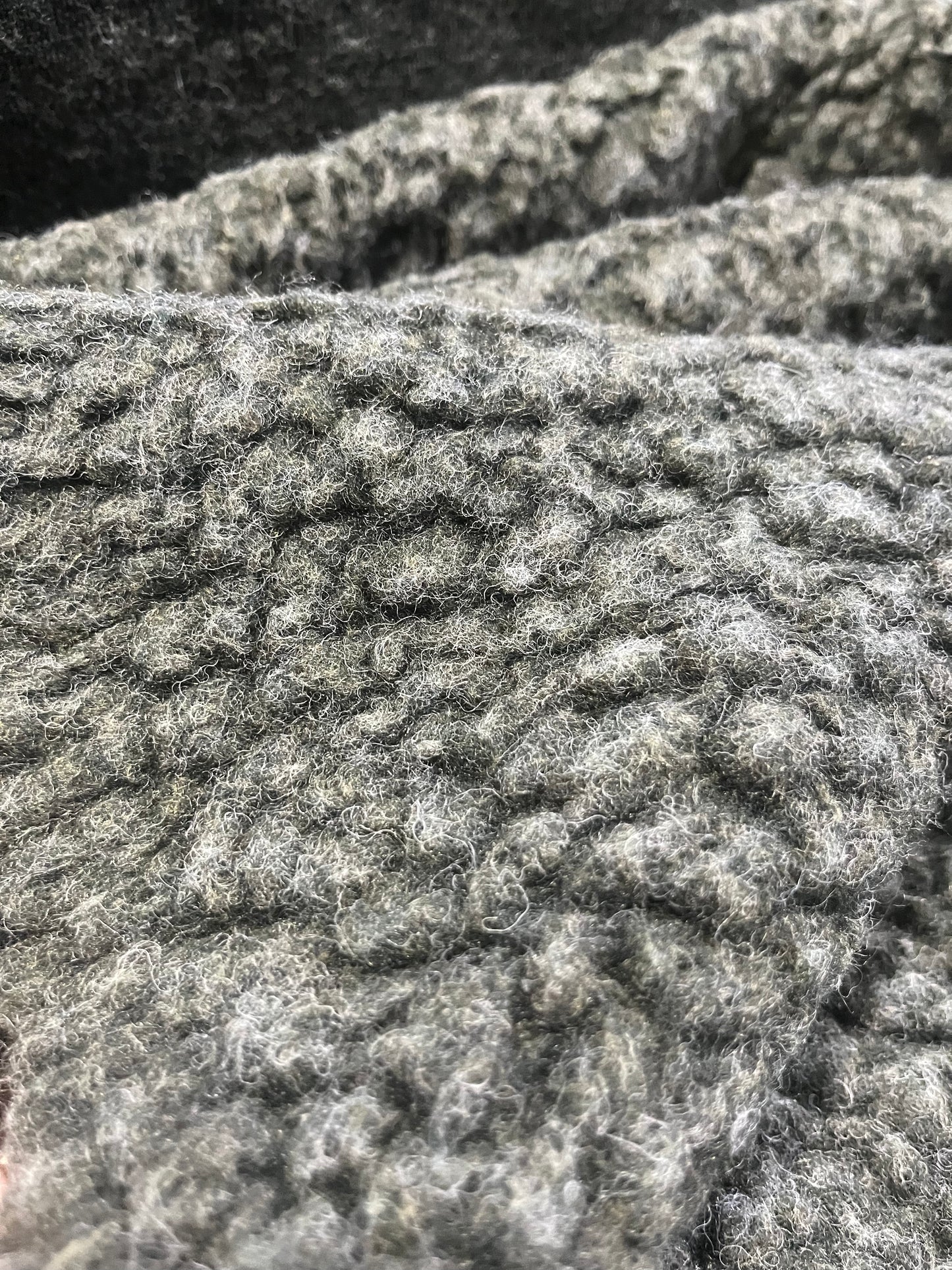 G00 WOOLY 355 heavy bouclette khaky