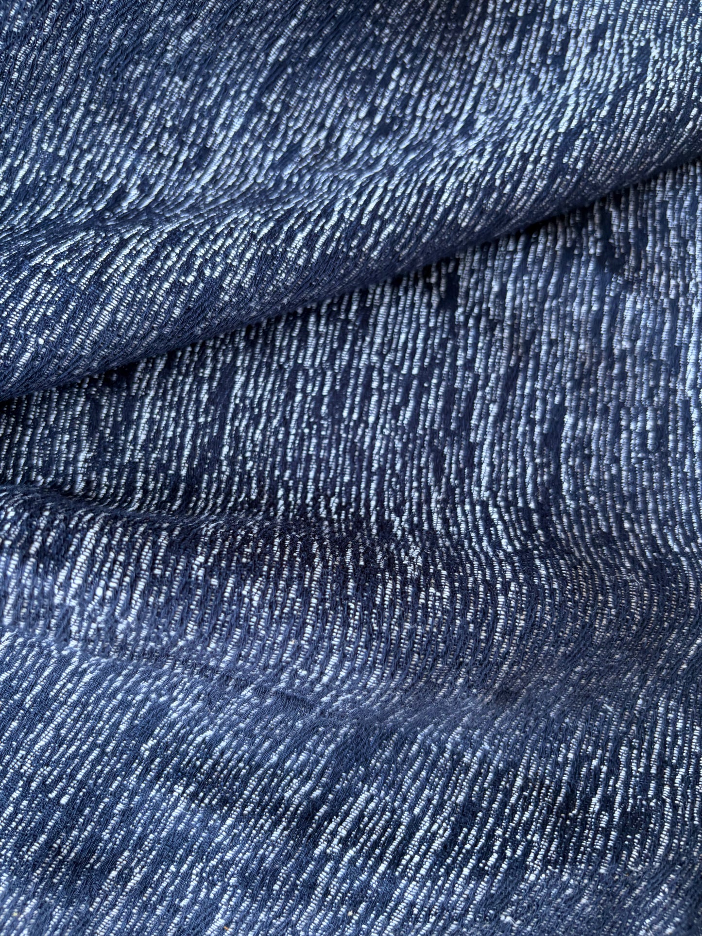MOE 035 navy fantasy jeans fabric