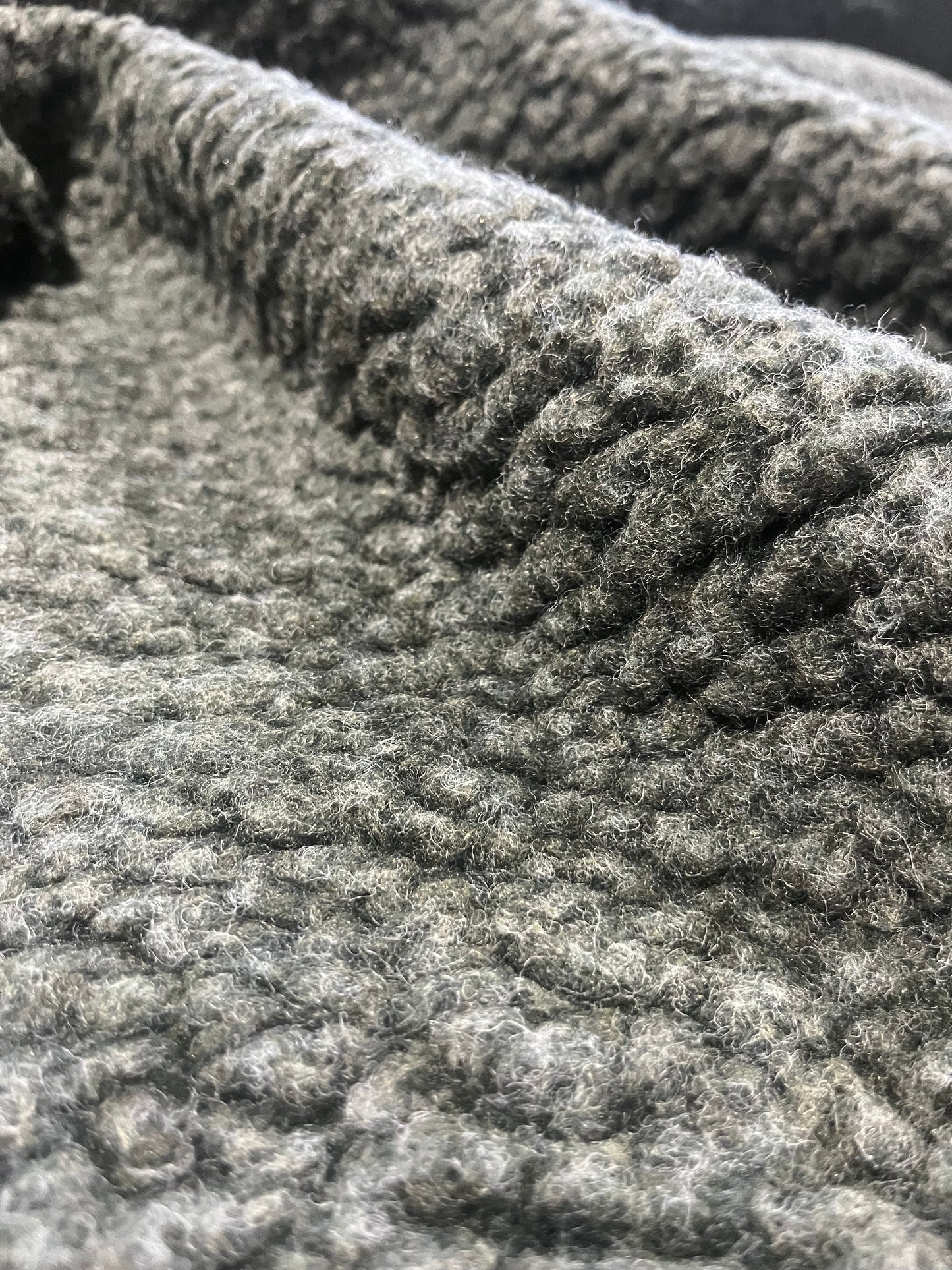 G00 WOOLY 355 heavy bouclette khaky