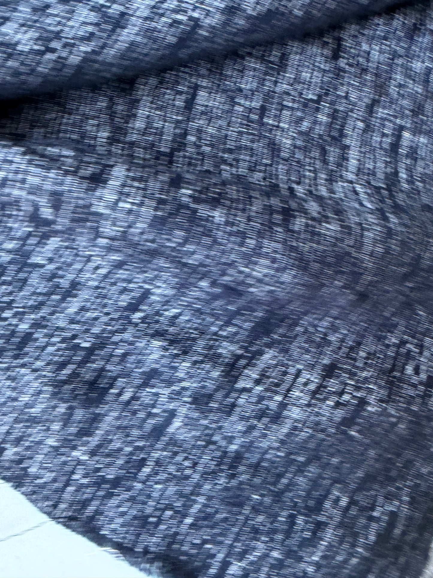 MOE 035 navy fantasy jeans fabric
