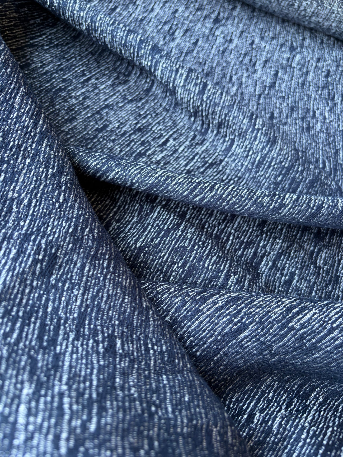 MOE 035 navy fantasy jeans fabric