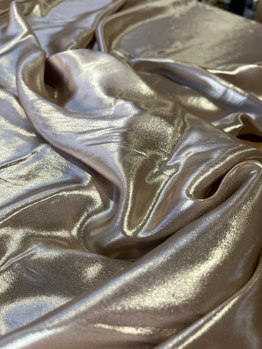 LUX gold shiny polyester fabric