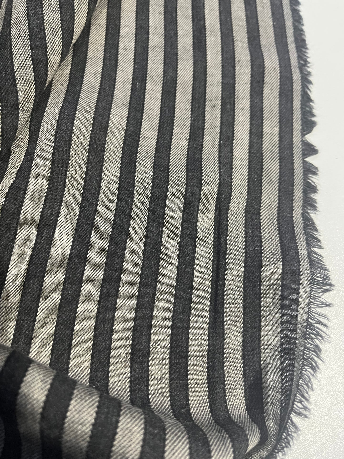 BRIAN 020 viscose/wool stripes