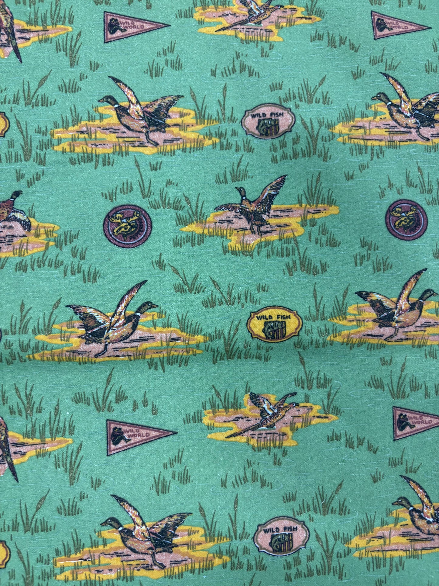 HAGRID 017 khaky printed  cotton bachette