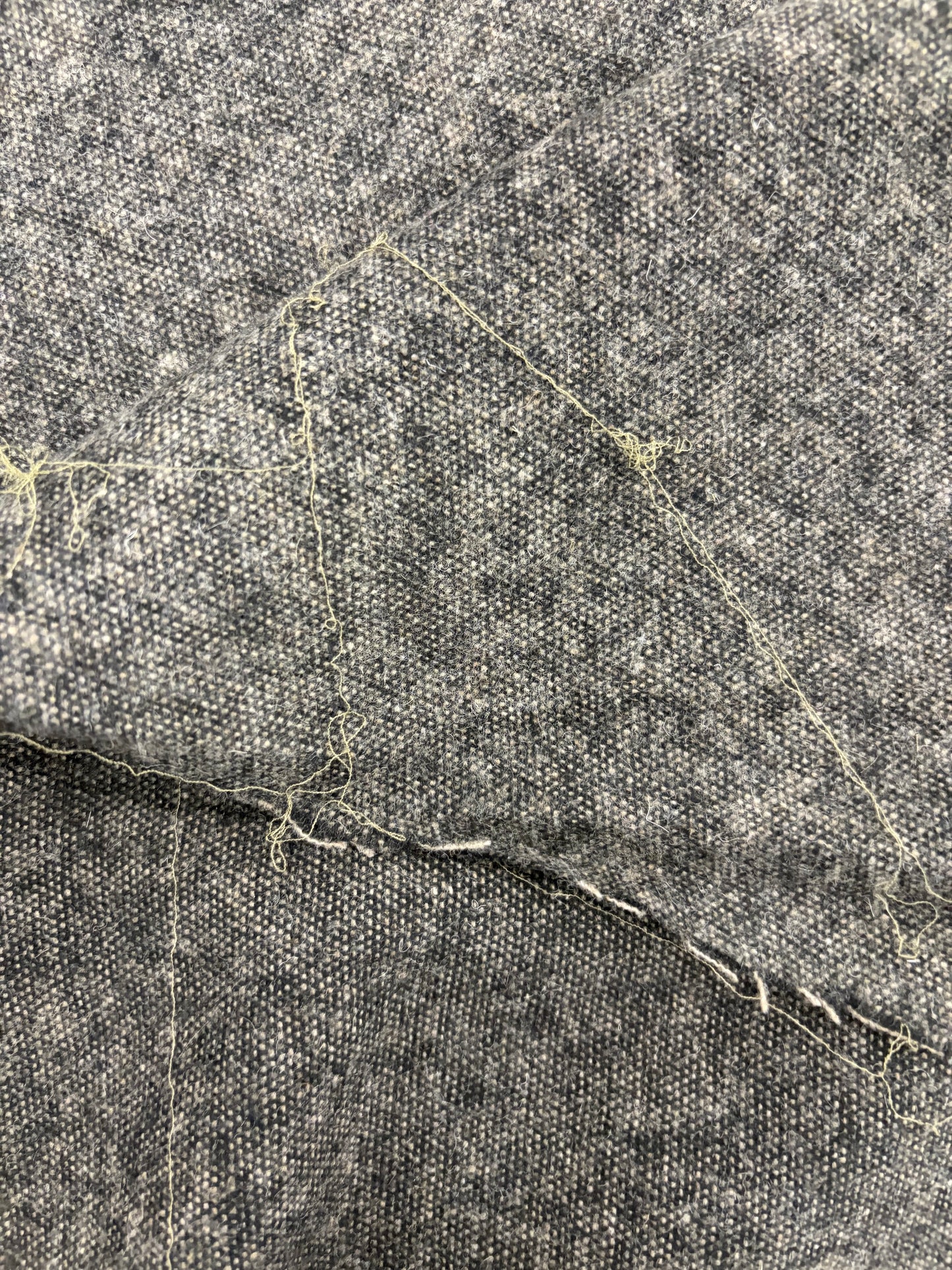 HAGRID 020 grey  Shetland wool tweed
