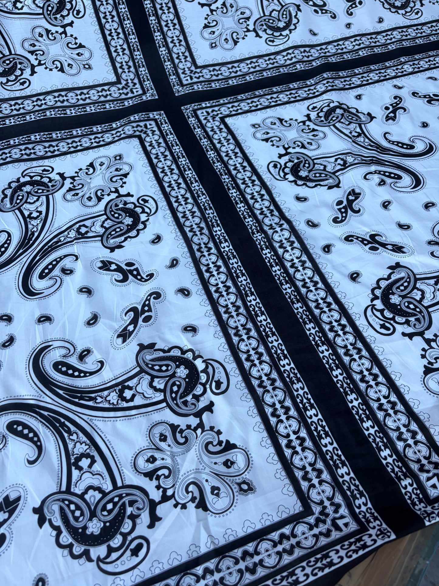 JOS 029 cotton voile foulard print