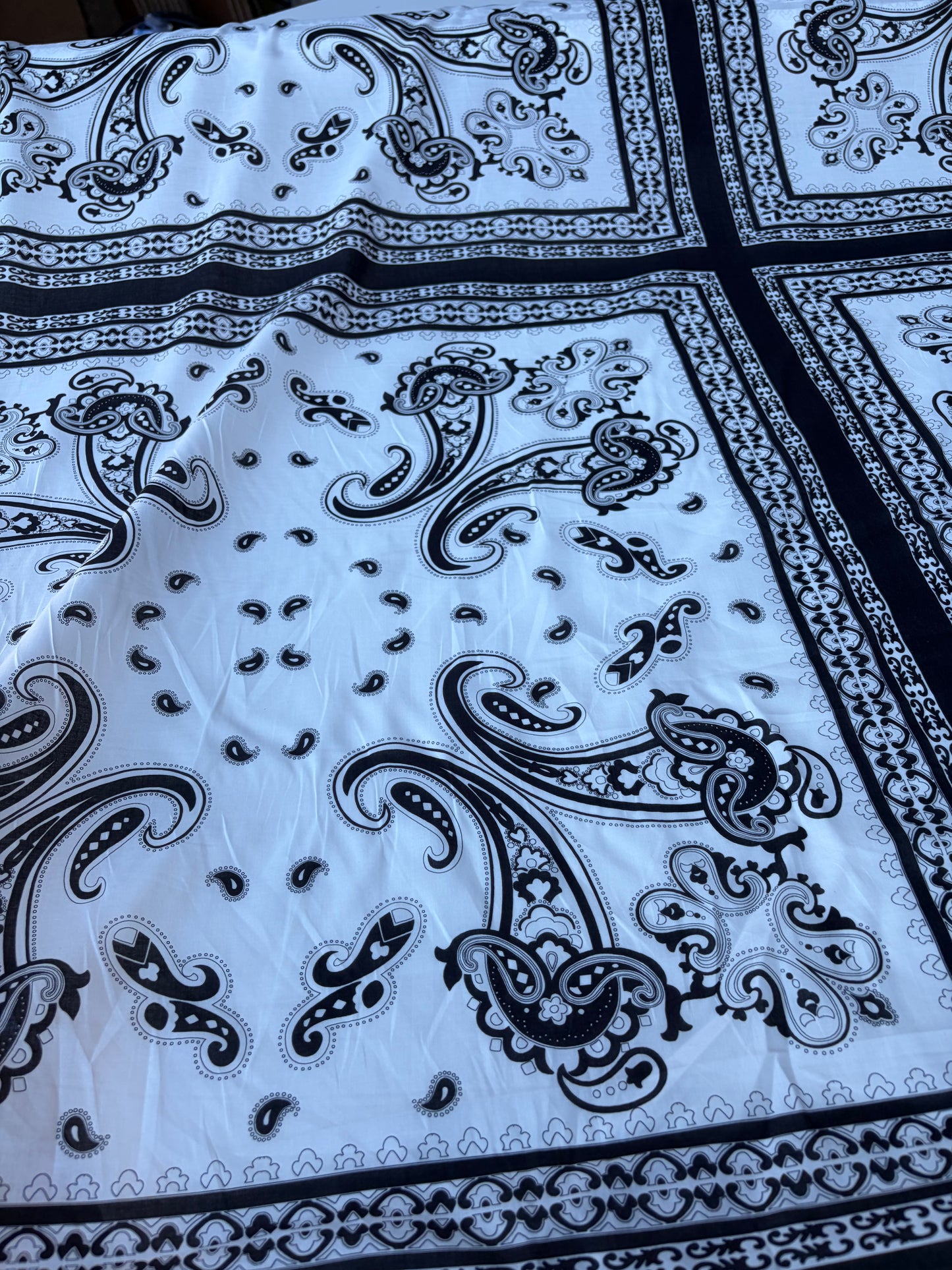 JOS 029 cotton voile foulard print